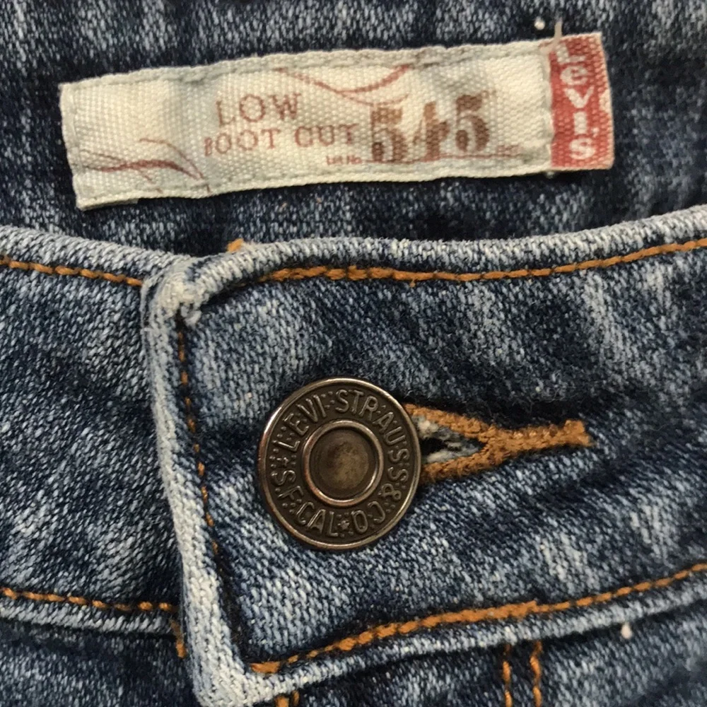 Levi’s 545 Low Boot Cut Jeans - Picture 2 of 12